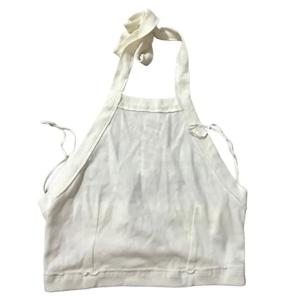 Urban Outfitters White halter top size large